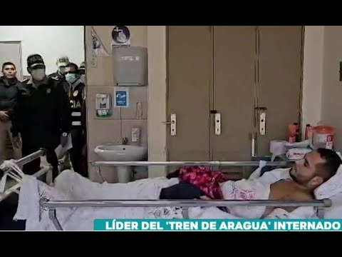 Policía resguarda hospital donde está internado el líder 'Tren de Aragua' en Perú