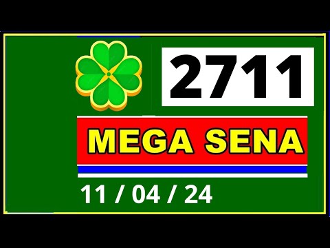 Mega sena 2711 - Resultado da Mega Sena Concurso 2711