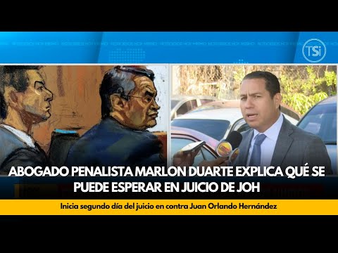 Abogado penalista Marlon Duarte explica qué se puede esperar en juicio de JOH