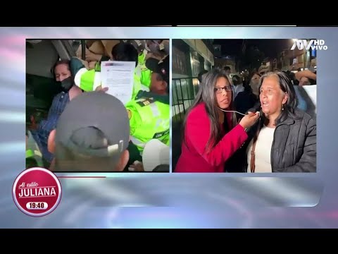 Huancayo: padres de familia protestan frente a comisaría pidiendo castigo para sujeto
