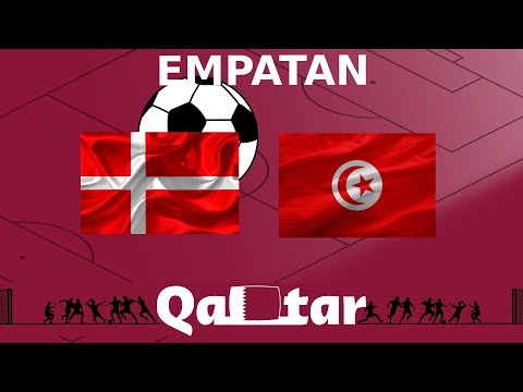 Dinamarca y Tunez empatan 0 a 0, Qatar 2022