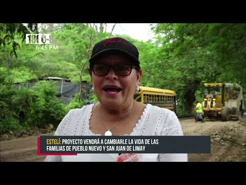 Adoquinarán carretera que une a Pueblo Nuevo y San Juan de Limay - Nicaragua