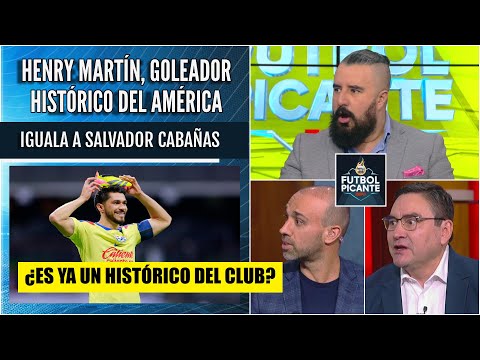 AMÉRICA. Henry Martín SUBE en la lista de GOLEADORES HISTÓRICOS se acerca a los 100 | Futbol Picante