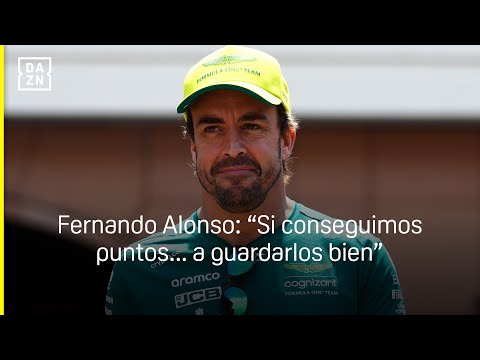 Fernando Alonso y la sonrisa que le sale porque sabe que hizo algo que era literalmente imposible