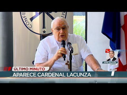Ubican con vida al cardenal José Luis Lacunza
