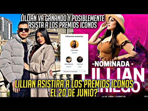 LILLIAN GRIEGO ESTARA PRENSENTE EN LOS PREMIOS ICONOS VA GANANDO ASI VA SER SU REGRESO A LAS REDES