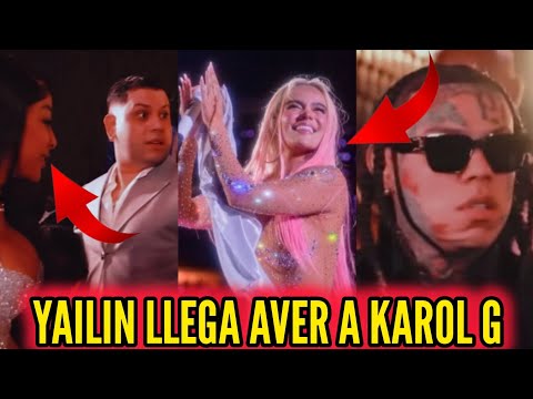 YAILIN Y TEKASHI LLEGAN DE SOLPRESA AL CONCIERTO DE KAROL G EN REPÚBLICA DOMINICANA MIRALO AQUI