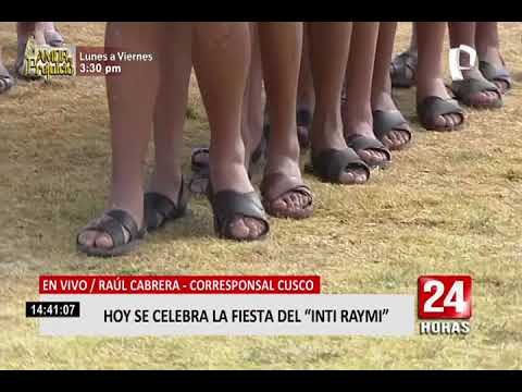 Francisco Sagasti participó de inauguración de fiesta del Inti Raymi (2/2)