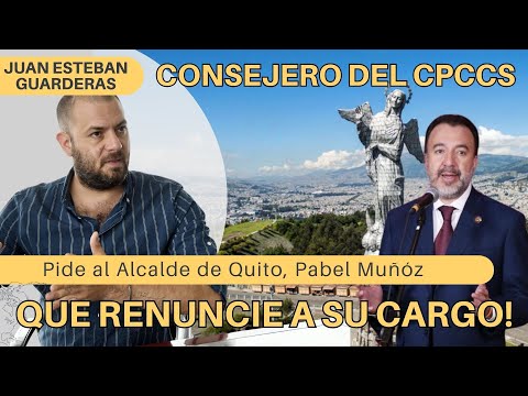 Consejero del CPCCS Exige la Renuncia del Alcalde de Quito: ¿Crisis Política a la Vista?