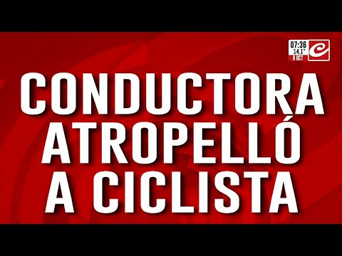 Atropelló a ciclista, lo arrastró media cuadra, lo dejó malherido y escapó