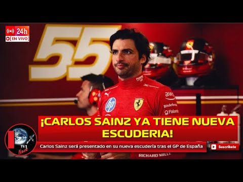 Carlos Sainz será presentado en su nueva escudería tras el GP de España