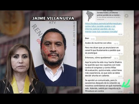 Fiscal Benavides: Audios de Jaime Villanueva revelan irregularidades en remoción de Zoraida Ávalos