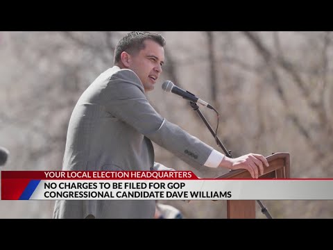 GOP candidate Dave Williams will not be charged