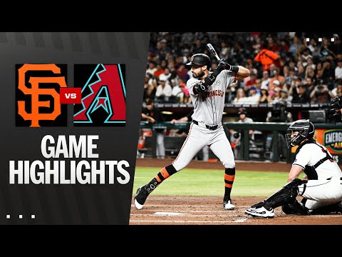 Giants vs. D-backs Game Highlights (9/15/25) | MLB Highlights
