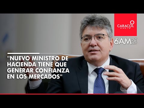 ¿Cuáles son los retos del nuevo ministro de Hacienda? | Caracol Radio