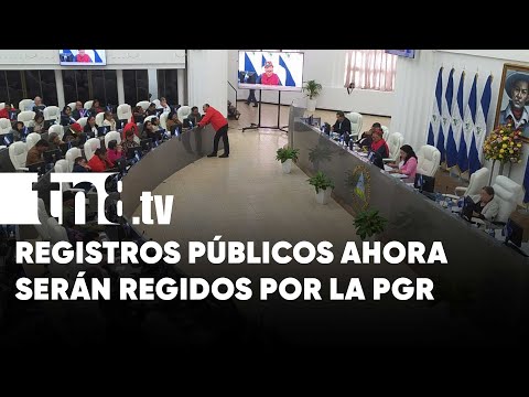 Agilización de registros públicos: SINARE adscrito a la PGR en Nicaragua
