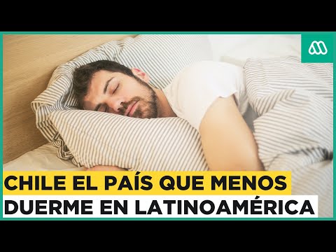 Chile es el país que menos duerme en comparación a otros de Latinoamérica
