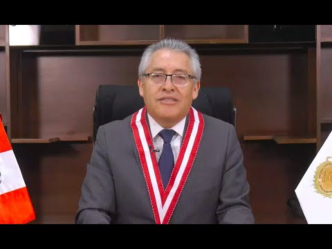 Fiscal de la Nación, Juan Carlos Villena, anuncia medidas frente a crisis en el Ministerio Público