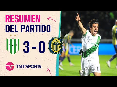 El #Taladro logró una importante victoria ante el #Canalla | #Banfield 3-0 #RosarioCentral | Resumen