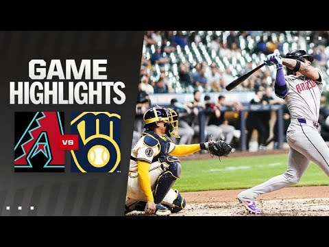 D-backs vs. Brewers Game Highlights (9/19/24) | MLB Highlights