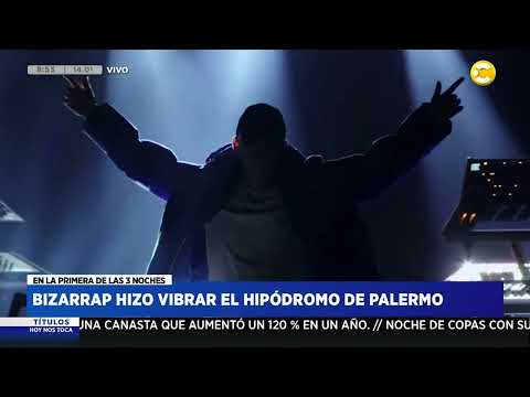 Bizarrap hizo vibrar el Hipódromo de Palermo ? HNT con Hugo Macchiavelli ? 21-04-23
