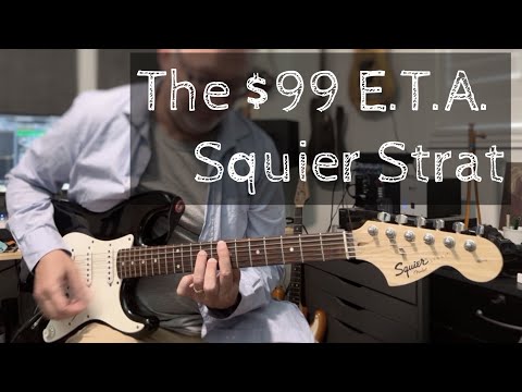 The $99 E.T.A. Squier Strat | Justin Bieber | Tom Strahle | Pro Guitar Secrets