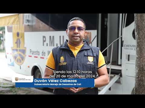 Entrevista a Duván Vélez Cabezas - Subsecretario de Manejo de Desastres de Cali
