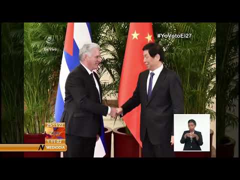 Presidente de Cuba culminó visita oficial a China