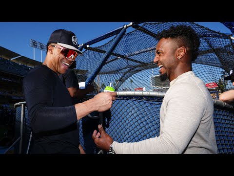 We gave Ozzie Albies the mic for #WorldSeries Game 1!