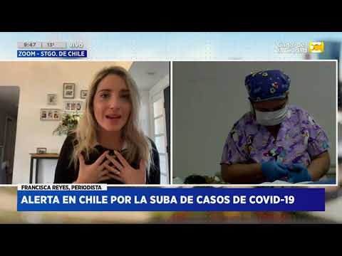 Cierre total en Santiago de Chile por el aumento de casos de COVID-19 en Hoy Nos Toca a las Ocho