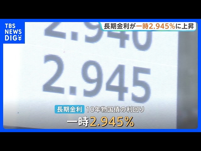 Image of Japan's Long-Term Yield Briefly Hits 2.945%, Highest in About 30 Years