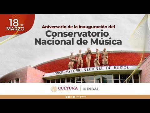 75 aniversario de la sede en Polanco del Conservatorio Nacional de Música del INBAL.