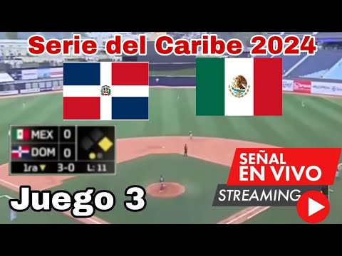 República Dominicana vs. México en vivo, juego 3 Serie del Caribe 2024