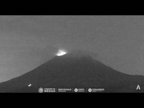 #Popocatépetl | La actividad empieza ? Todos atentos