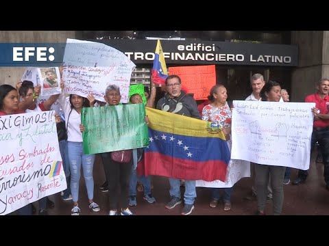 Familiares de presos políticos de Venezuela piden que se garantice el debido proceso