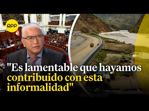 El congresista Héctor Acuña critica el REINFO y la falta de evaluación por parte del Congreso