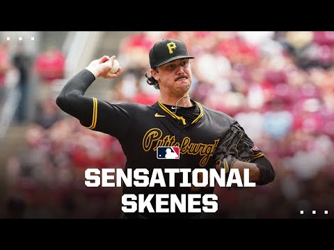 Paul Skenes lowers rookie season ERA to 1.99 (9 K in 5 IP)