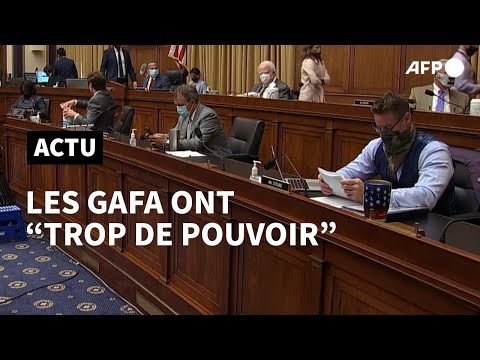 USA: Les GAFA accusés d’écraser leurs concurrents lors d’une audience au Congrès | AFP