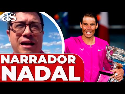 NARRADOR de RAFA NADAL REACCIONA a su RETIRADA del TENIS | ÁLVARO BENITO