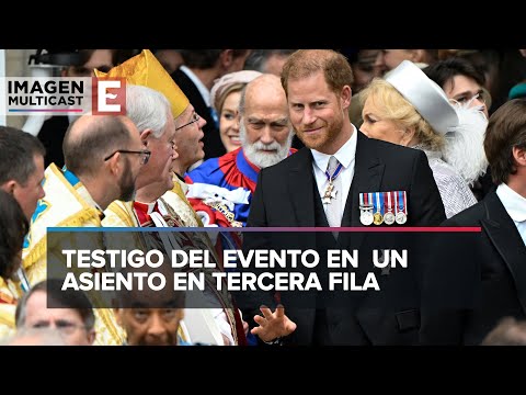 Príncipe Harry asiste a la coronación de su padre, el rey Carlos III, sin Meghan