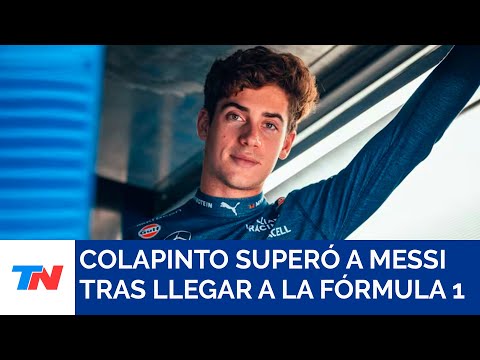 FORMULA 1 I Franco Colapinto superó a Lionel Messi en las búsquedas en Google