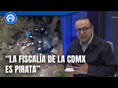 Fiscalía capitalina quiere cuidar a Brugada al negar crematorio: Germán Martínez
