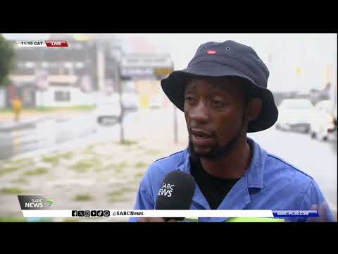 Extreme Weather | Technicians working on robot repairs in Soweto unable to work due to the rain