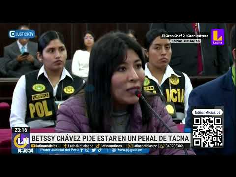 Betssy Chávez ya está en Lima y aguarda su traslado a penal