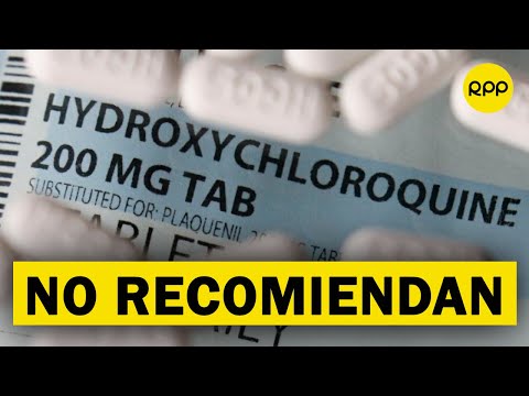 Sociedad de médicos peruanos no recomienda el uso de la hidroxicloroquina ni ivermectina