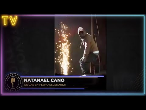 ¡Natanael Cano sufre ESPANTOSA cai?da en pleno concierto!