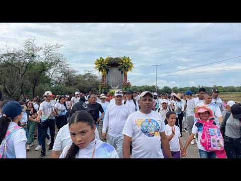 Así se vivió la XVIII Marcha de la Fe de la Virgen de Chiquinquirá de Aregue #5Oct