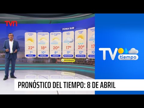 Pronóstico del tiempo: Lunes 8 de abril 2024 | TV Tiempo