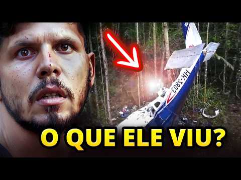 Ele SOBREVIVEU à queda do AVIÃO e VIU ALGO inacreditável - Testemunho Forte