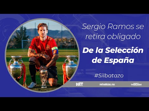 Sergio Ramos se vio obligado a retirarse de la Selección Española #silbatazo